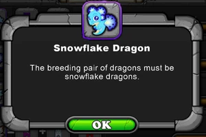 Third Snowflake Dragon Breeding Hint