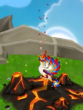 Firework Dragon Elemental Breath