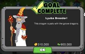 Lyuba Dragon Goal