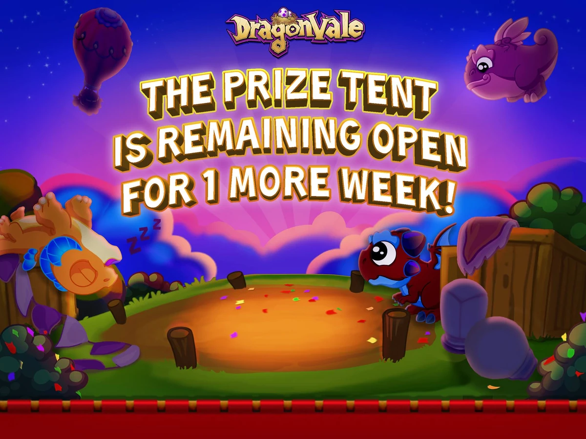 Prize Tent DragonVale Wiki Fandom