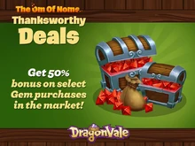 Gem Bonus Deals Facebook Notification