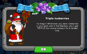 Triple Iceberries Notification