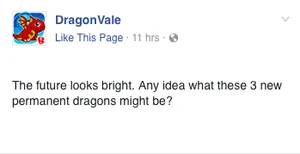 Iridescent Dragon Mystery Facebook Message