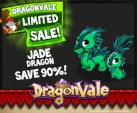 Jade Dragon Limited Sale Facebook Notification 2015