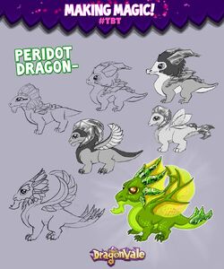 peridot dragon dragonvale