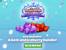 Gem & Iceberry Bundle 2 In-Game Notification