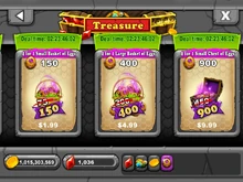 Magic Egg Discount in Treasure section of Market (US Dollar)