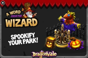 Spookify Your Park In-Game Notification 2014