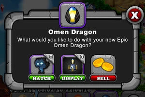 Omen Dragon Hatch Menu