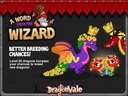 dragonvale breeding rare dragons