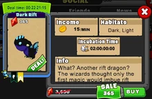 Dark Rift Dragon Market Deal