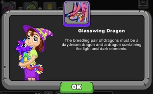 Glasswing Dragon Breeding Hint