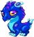Baby Sapphire Dragon
