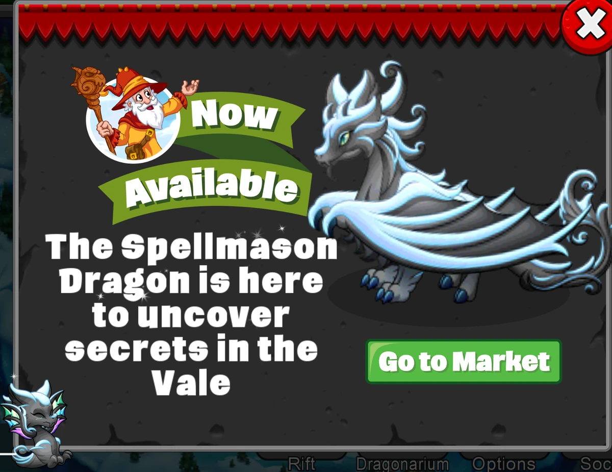 Spellmason Dragon | DragonVale Wiki | Fandom