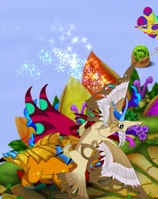 Lacewing Dragon Elemental Breath