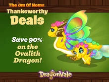 Ovalith Dragon Limited Sale Facebook Notification