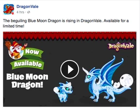 Blue Moon Dragon Facebook Message 2016