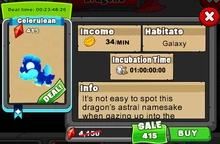 Celerulean Dragon Market Deal