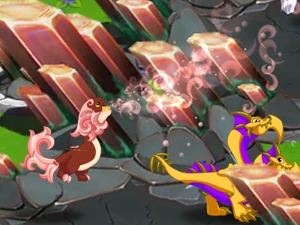 Rosegold Dragon Elemental Breath
