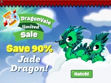 Jade Dragon Limited Sale In-Game Notification 2017