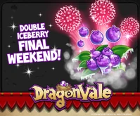 Double Iceberry Weekend Facebook Notification