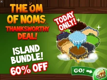 Island Theme Bundle Discount In-Game Notification