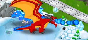 Frostfire Dragon Elemental Breath