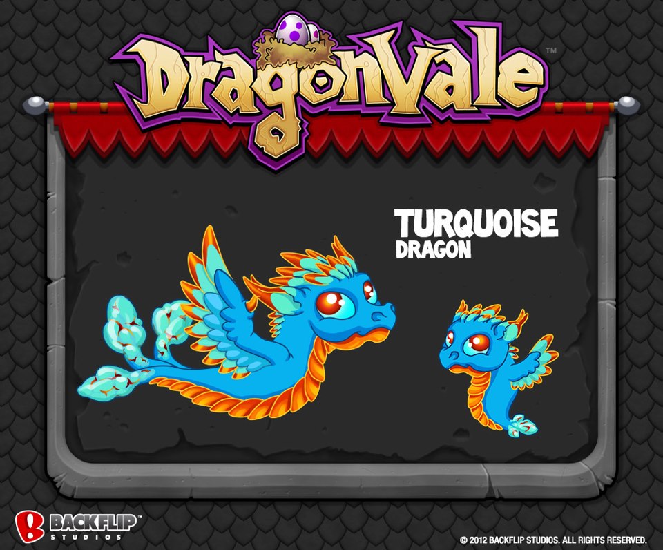 Turquoise Dragon Dragonvale Wiki Fandom