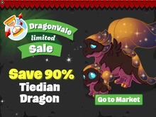 Teidian Dragon Limited Sale In-Game Notification