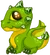Baby Peridot Dragon