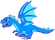 Adult Blue Fire Dragon