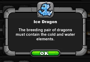 Ice Dragon Breeding Hint
