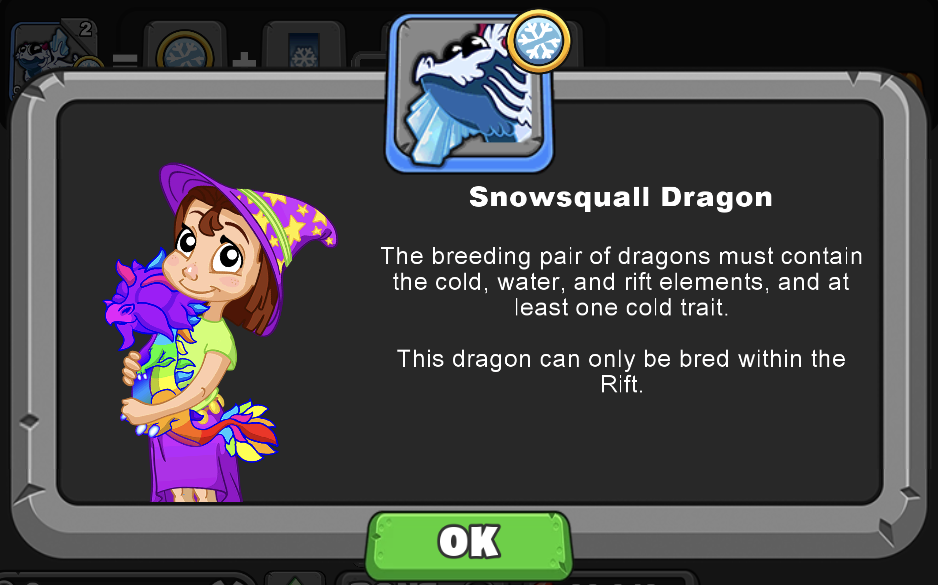 Snowsquall Dragon DragonVale Wiki Fandom