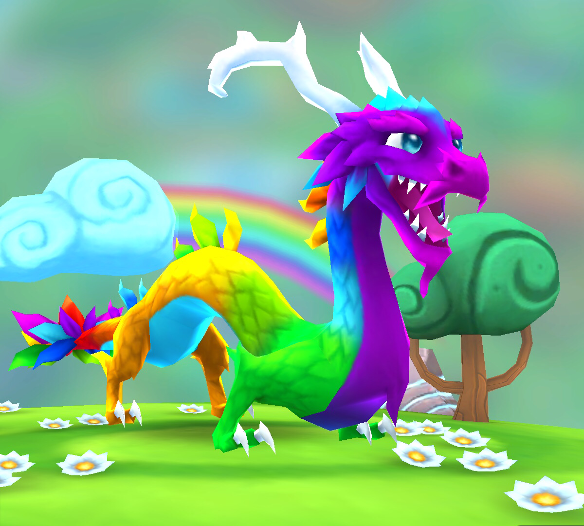 Rainbow dragon