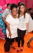 Yvette and Ashley Argota at Nickelodeon event