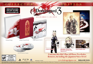 Drakengard 3 North American Release - Collector's Edition