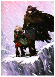 Manah traveling with Caim