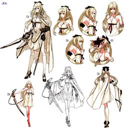 NieR reincarnation-Zero  Nier characters, Character design, Drakengard 3