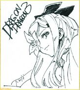 Autographed picture of Zero