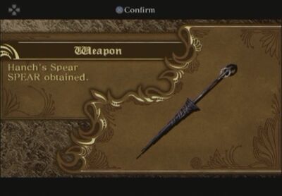 Hanch spear