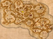 Karte der Moorbrücker Sümpfe