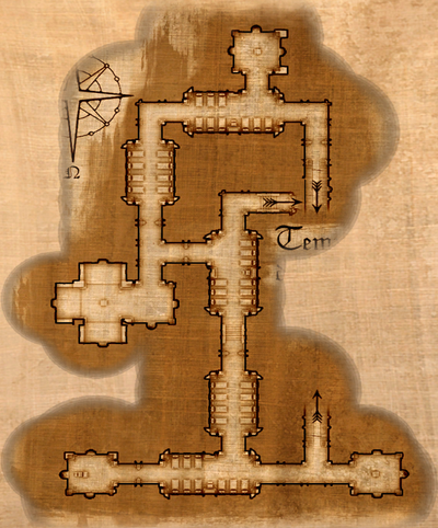 Tempel der Hesinde Map Gruft