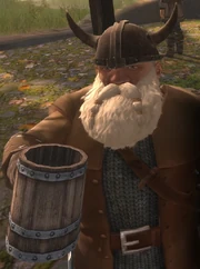 Forgrimm mit Bierkrug