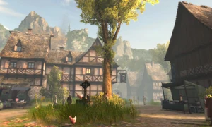 Der Marktplatz von Nadoret