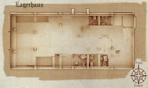 Lagerhaus (Grundriss für beide gleich)