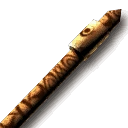 Geschnitzte Elfenflöte
