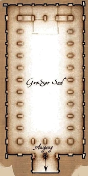 Schloss Nadoret - Großer Saal