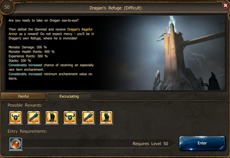 Dragan's Refuge Excruciating