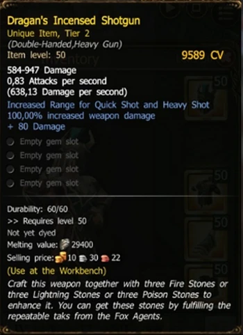 Dragan's Incensed Shotgun