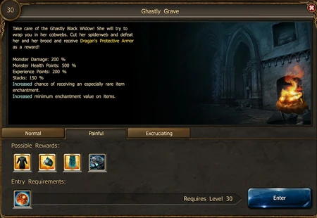 Ghastly Grave Painful